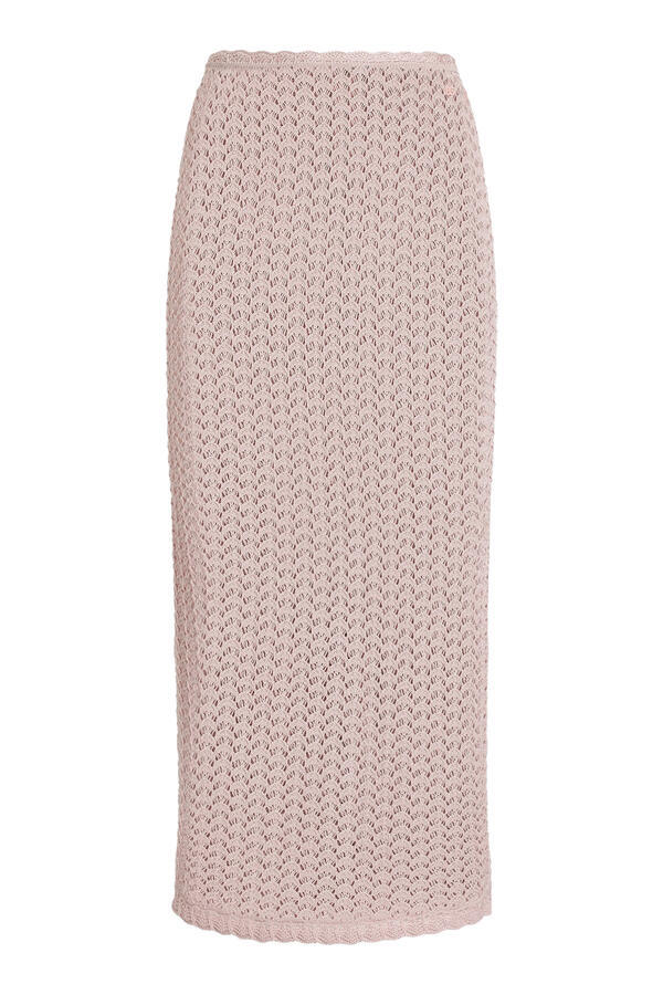 Crochet Viscose Skirt
