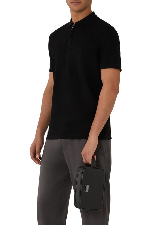 Logo Plaque Washbag