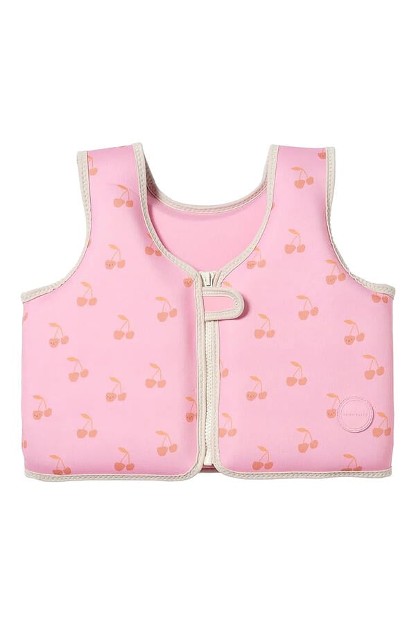  Kids Cotton Candy Pink Swim Vest