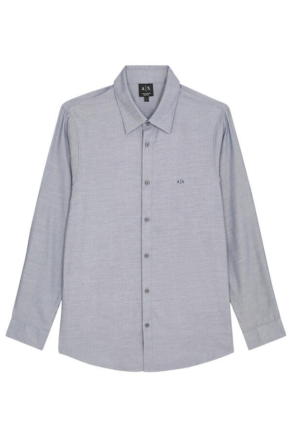 AX Logo Long-Sleeve Shirt 