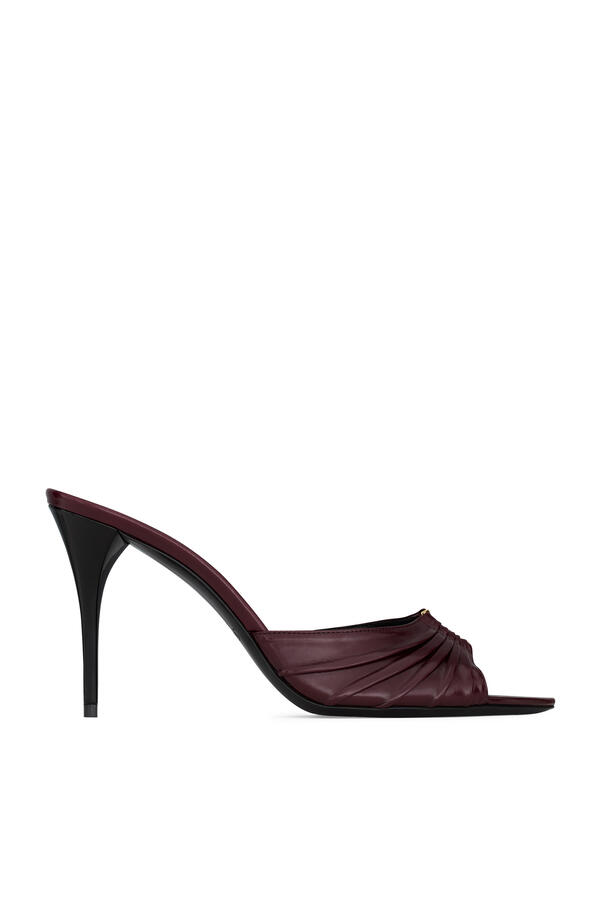 Babylone 90 Smooth Leather Mules