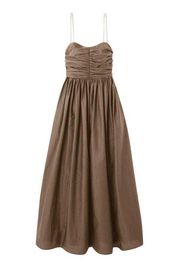 Gathered Bodice Dress