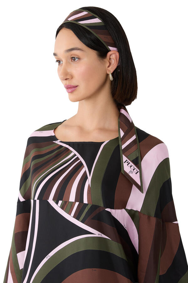 Printed Silk Twill Scarf