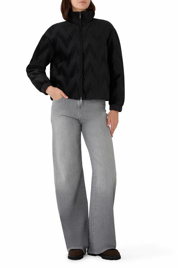 Five-Pocket Wide-Leg Jeans 