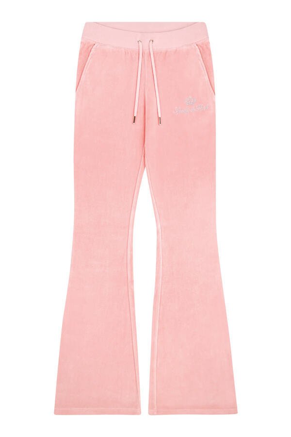Juicy Script Velour Sweatpants