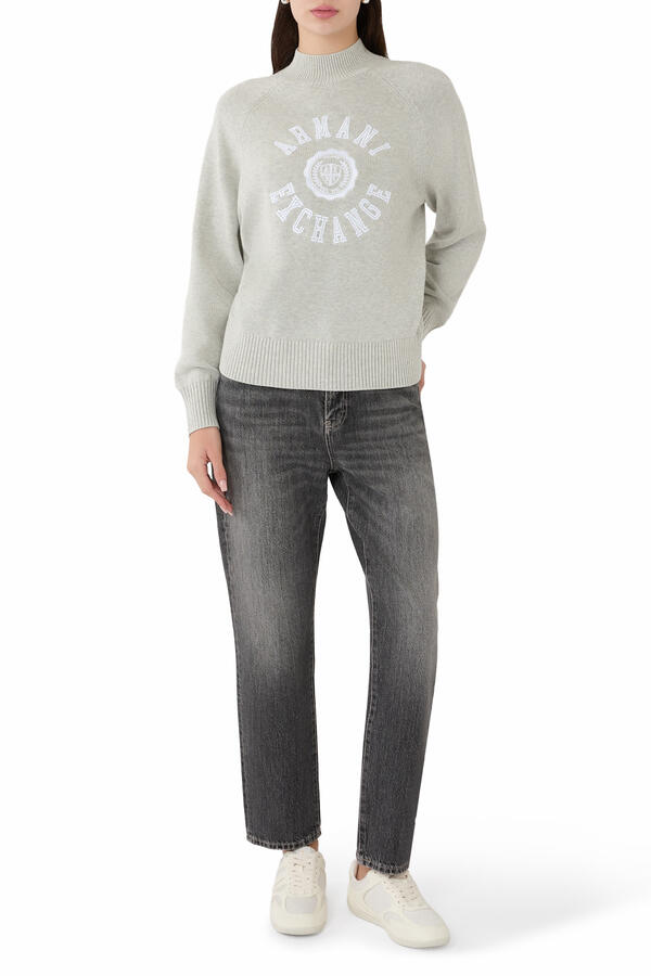 Embroidered Logo Pullover