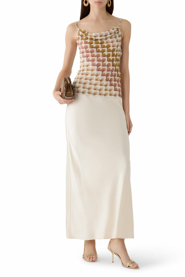  Laced Raschel Sleeveless Top 
