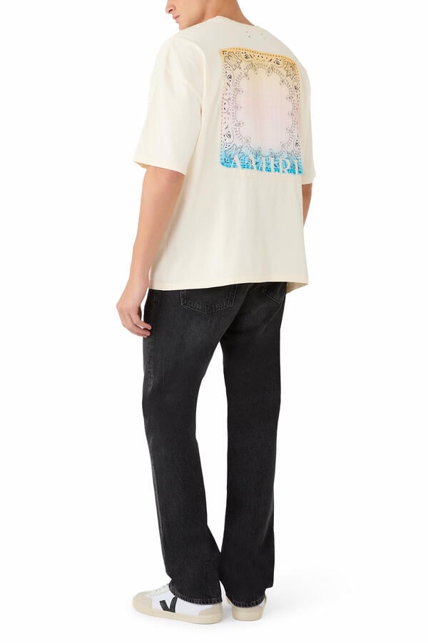 Bandana Patch Oversized T-shirt
