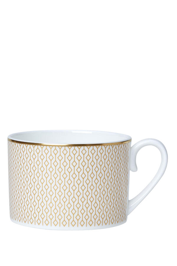 Diamond Teacup And Saucer Set