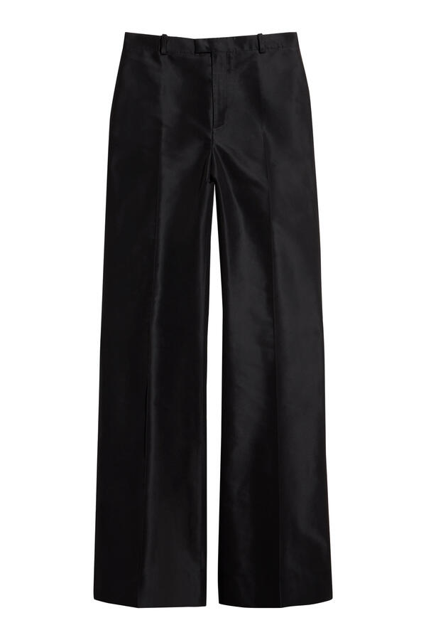 Fine Silk Faille Pants