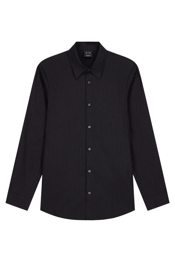Regular Fit Jacquard Shirt