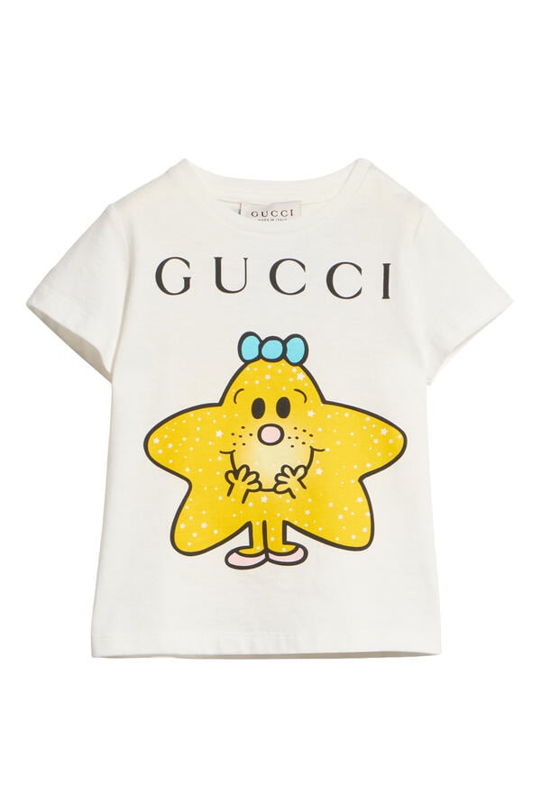 Kids Printed Cotton Jersey T-Shirt 