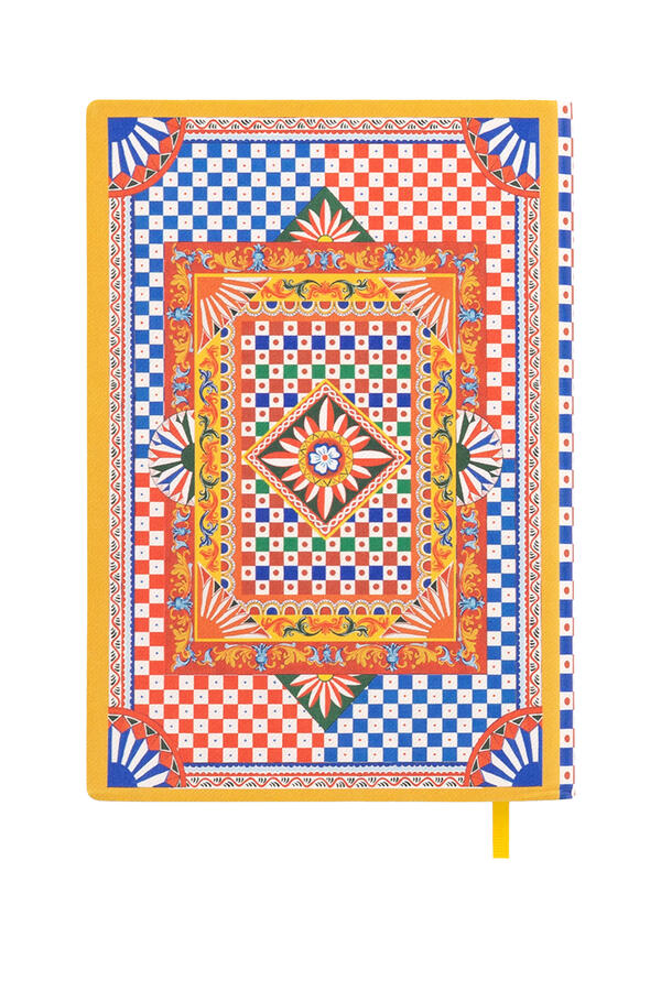 Carretto Medium Ruled Notebook with Textile Cover