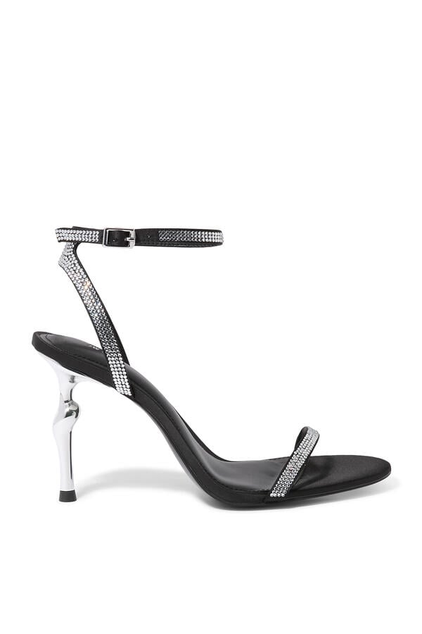 Alivia 95 Artifical Crystal Heel Sandals