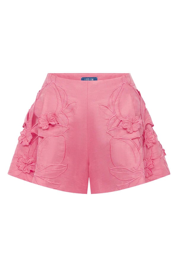 Abby Appliqué Shorts