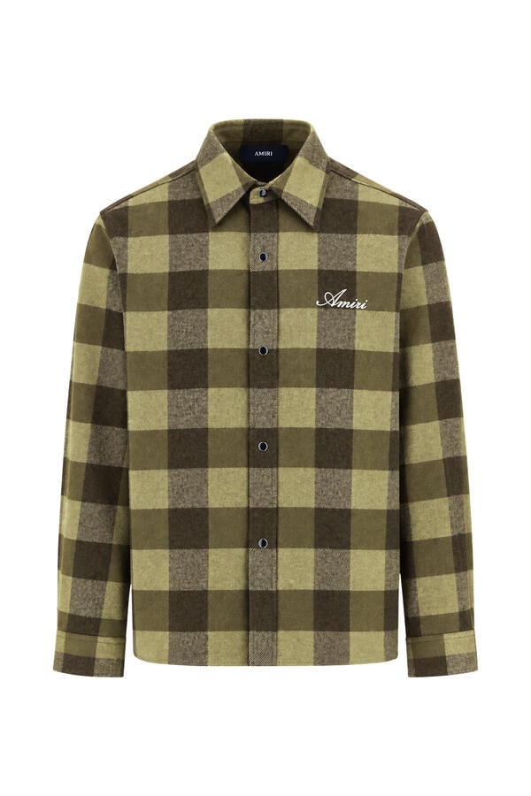 Oversized Heavy Flannel Shirt