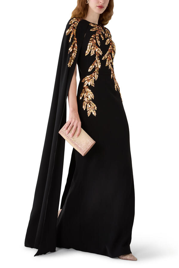 Florine Cap Sleeve Gown