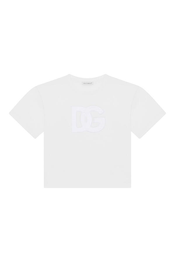 Kids Openwork Logo Jersey T-Shirt