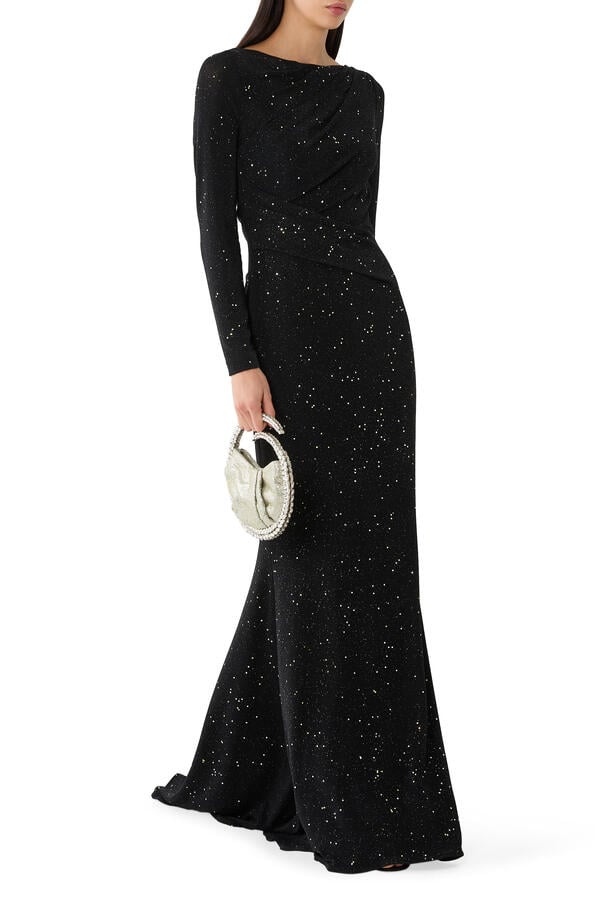 Embellished Evening Gown