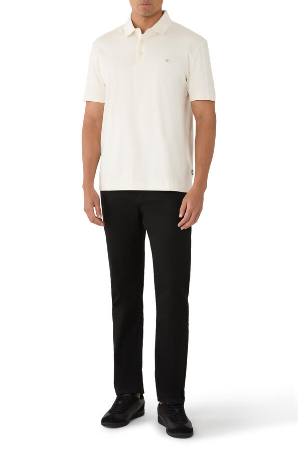 C-Parris 01 Double B Monogram Polo Shirt