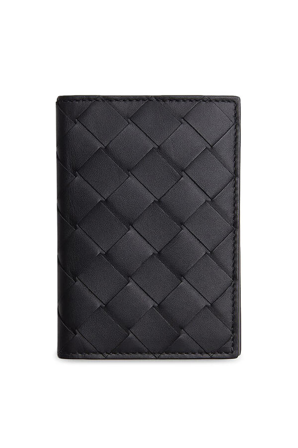 Intrecciato Flap Card Case