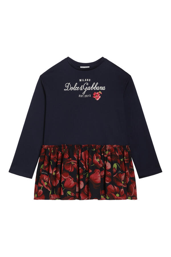 Kids Poppy-Print Dress