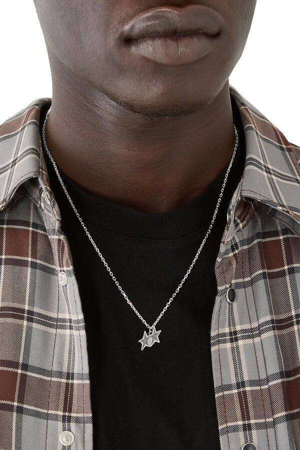 Tilted Necklace, 925 Sterling Silver