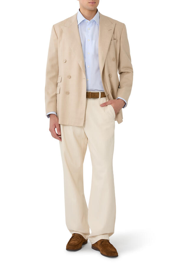 Semi Solid Cotton TENCEL™ Lyocell Shirt 