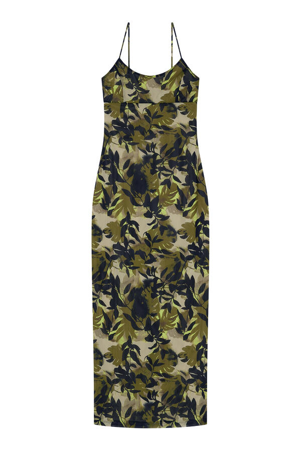 Thin Straps Long Dress