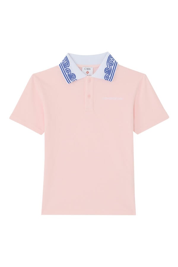 Kids Waves Collar Polo 