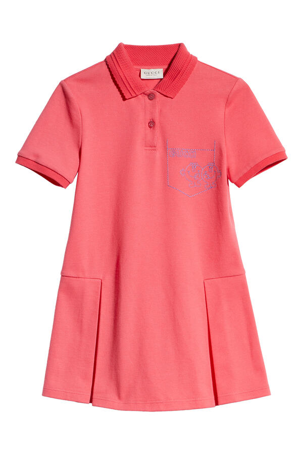 Kids Cotton Piquet Dress