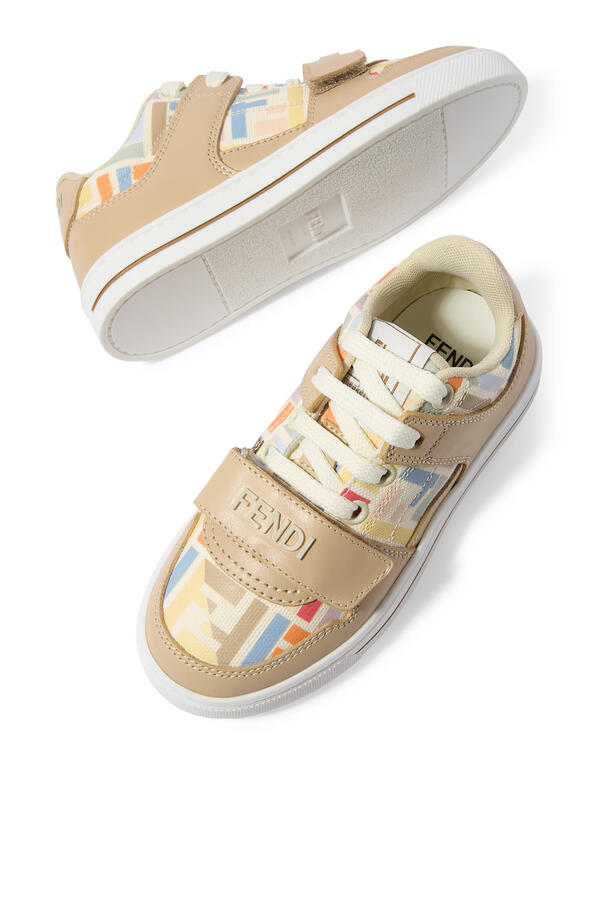 Kids Logo Velcro Sneakers