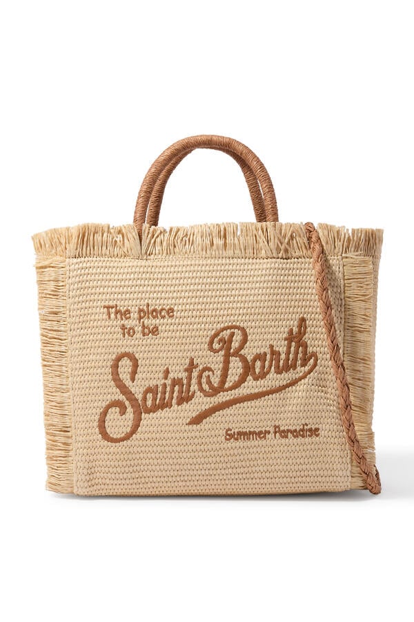 Colette Straw-Effect Bag