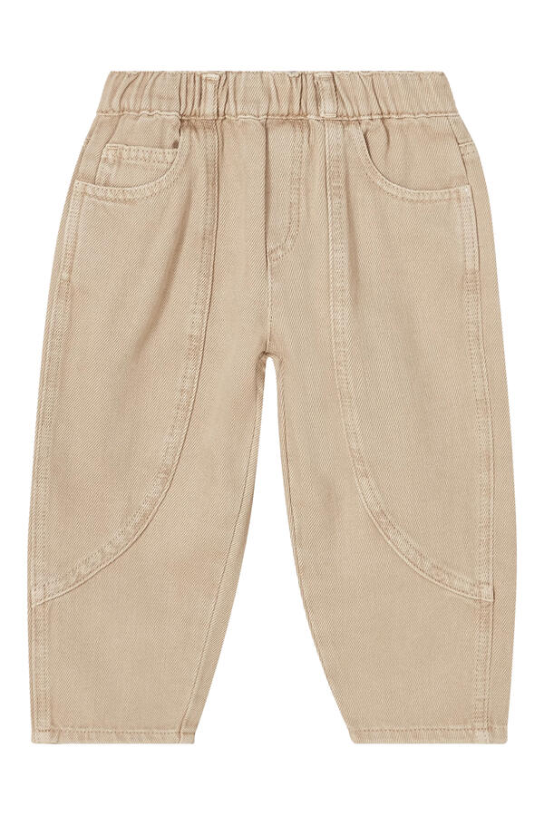 Kids 5 Pockets Denim Trousers