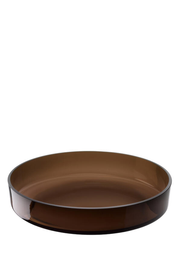 Collective Low Glass Bowl