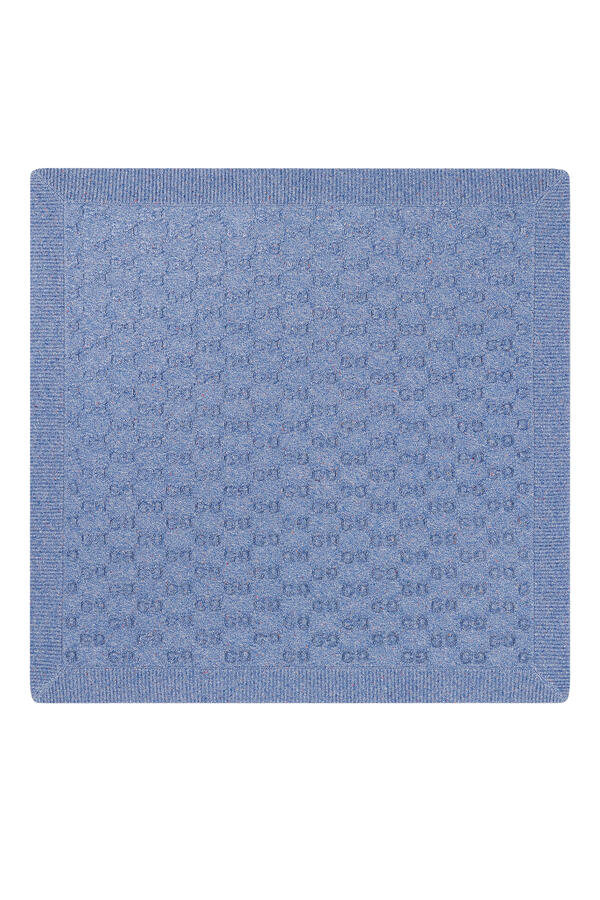 Kids GG Cotton Jacquard Blanket