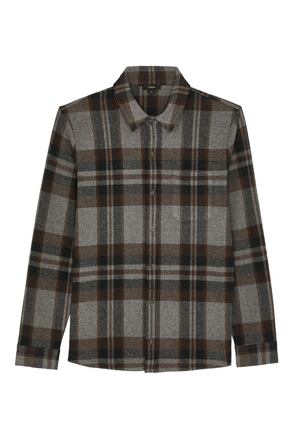 Classic Plaid Shirt Jacket