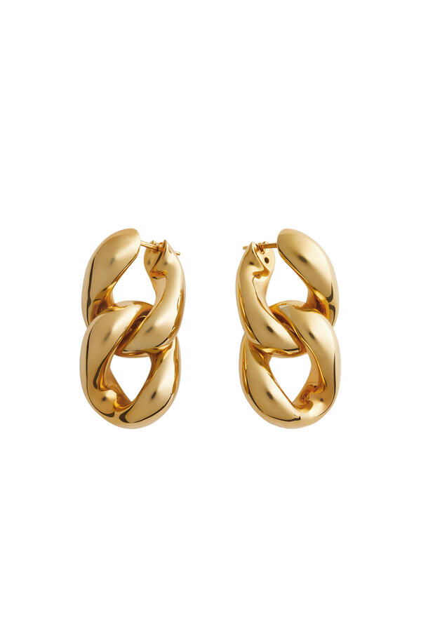 Prisma Earrings, 18K Gold-Finish Sterling Silver
