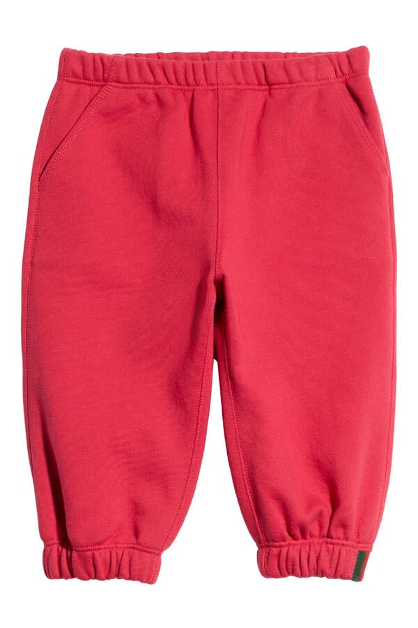Felted Cotton Jersey Pants