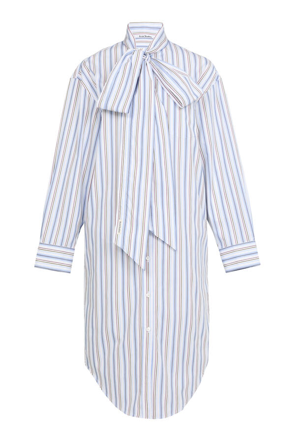 Striped Shirt Dress