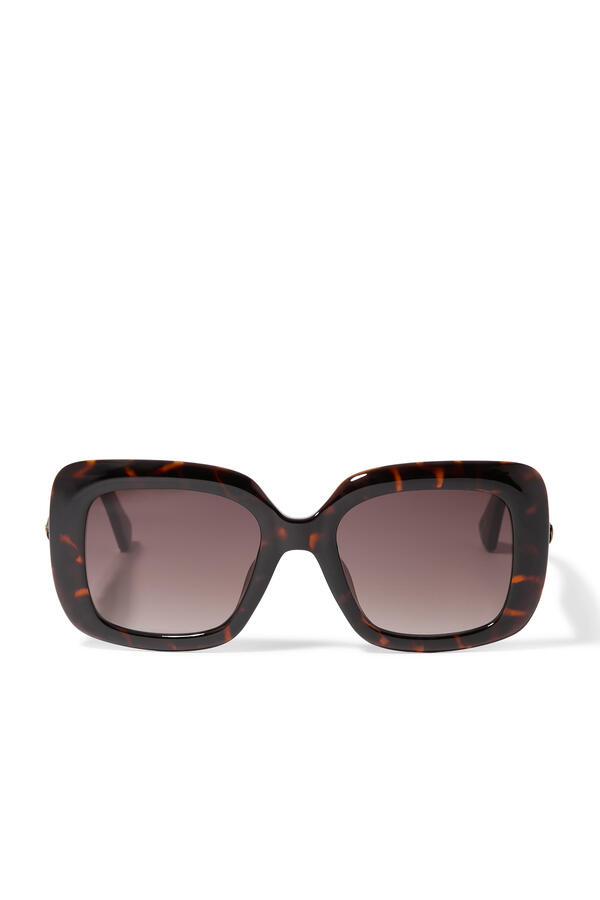 Quilted-Effect Eagle Sunglasses