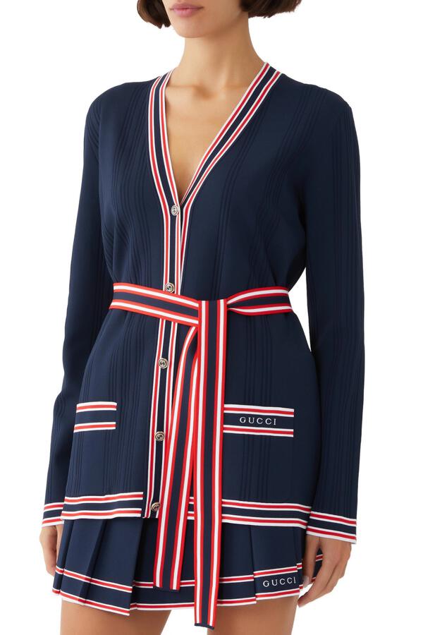 Stretch Viscose Cardigan
