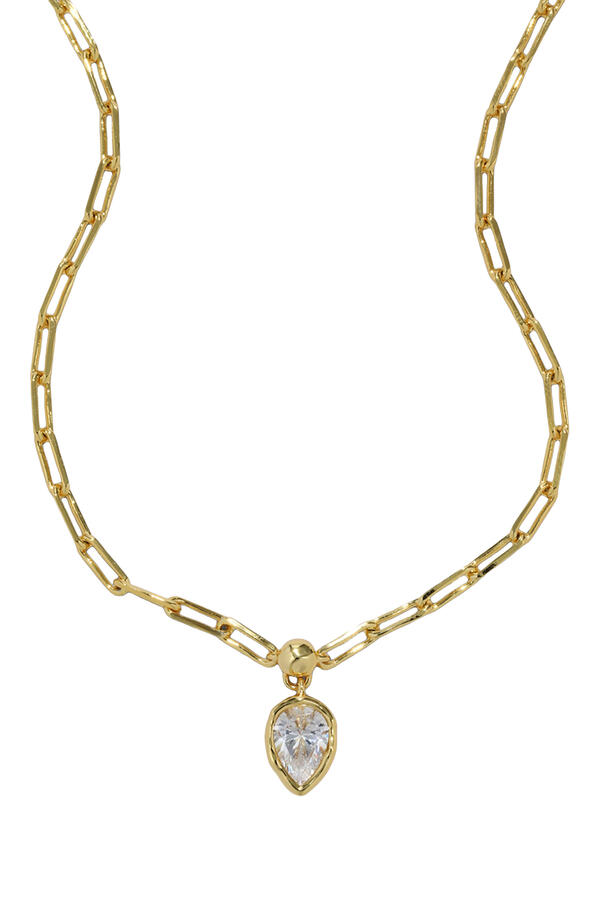 Asterales Solitaire Charm Necklace