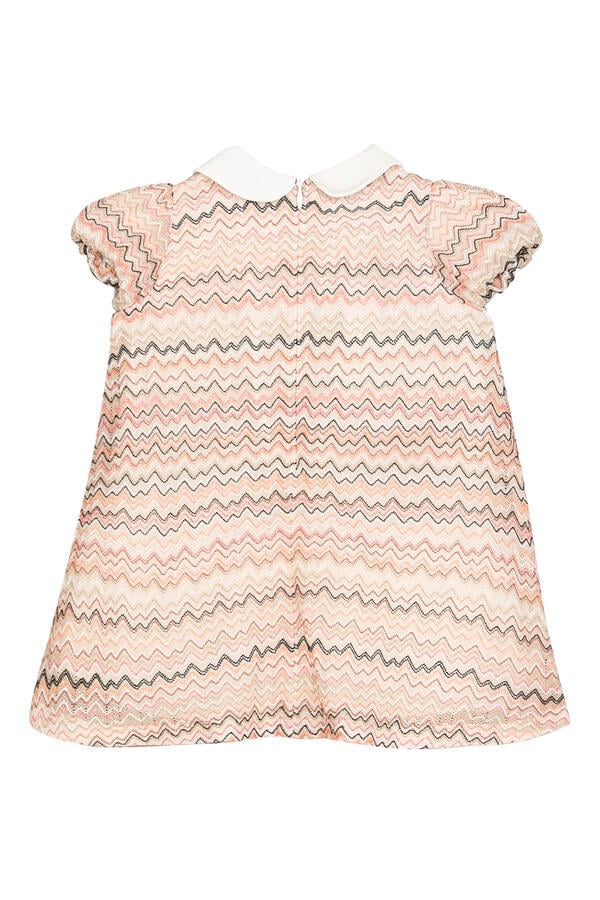 Kids Zig Zag Knitted Dress