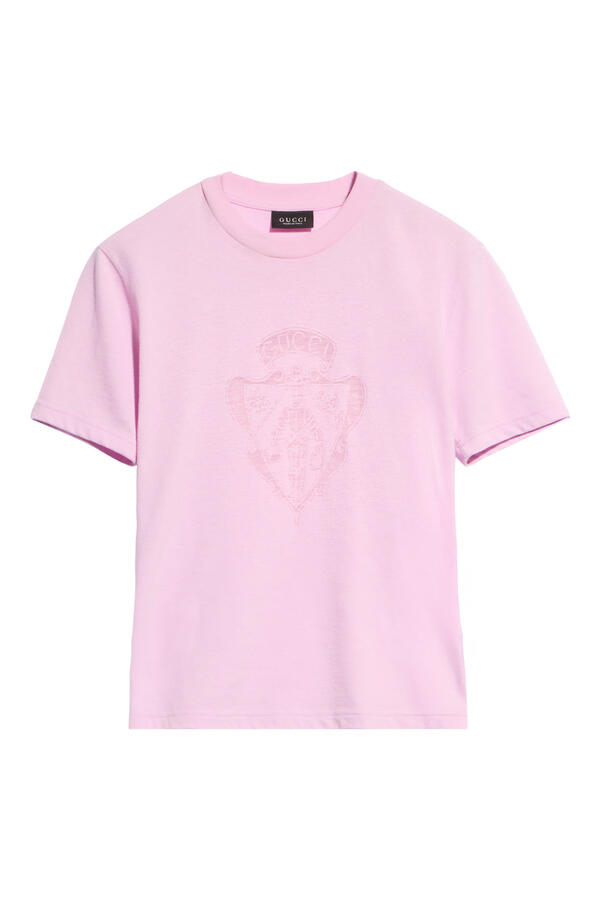 Logo Crest Print T-Shirt