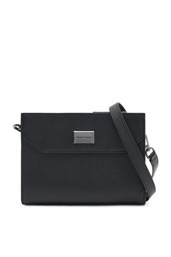 Logo Plaque Shoulder Bag