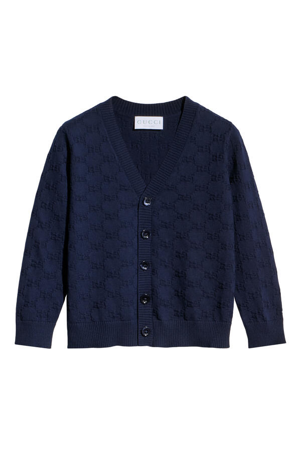 Kids GG Cotton Cardigan
