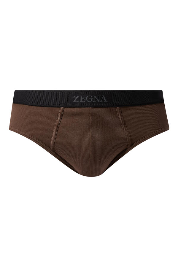  Ribbed Cotton Modal Briefs