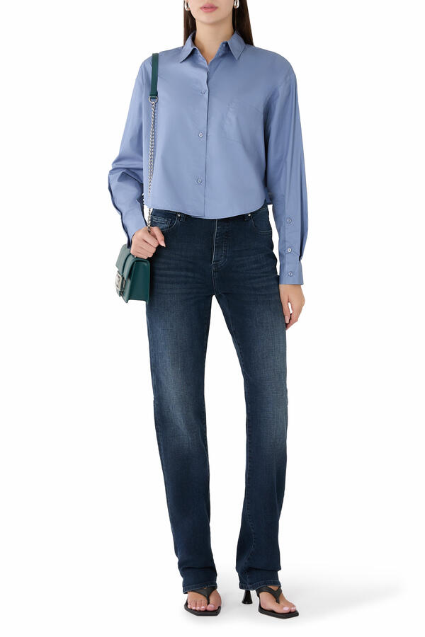 Chest Pocket Long Sleeves Shirt