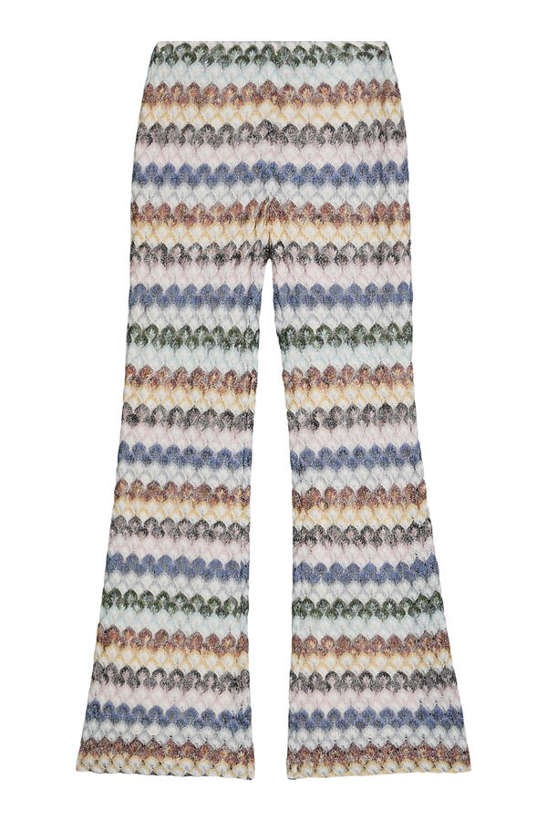 Chevron Rachel Flared Pants